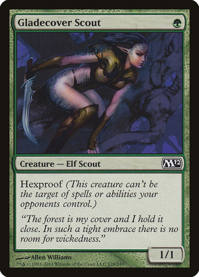 Gladecover Scout [Magic 2012] Magic: The Gathering