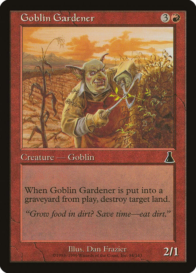 Goblin Gardener [Urza's Destiny] Magic: The Gathering