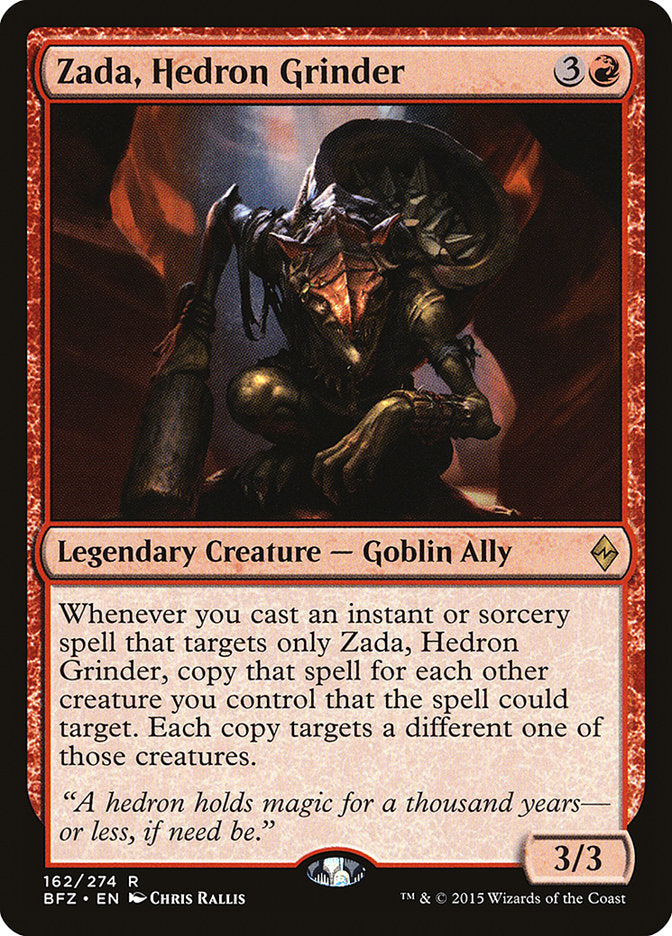 Zada, Hedron Grinder [Battle for Zendikar] Magic: The Gathering