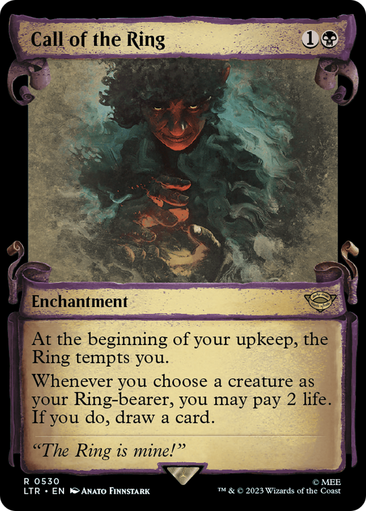 Call of the Ring [The Lord of the Rings: Tales of Middle-Earth Showcase Scrolls] Magic: The Gathering