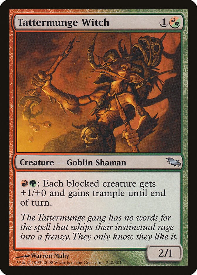 Tattermunge Witch [Shadowmoor] Magic: The Gathering