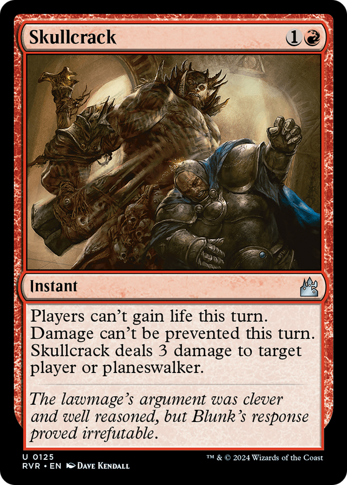 Skullcrack [Ravnica Remastered] Magic: The Gathering