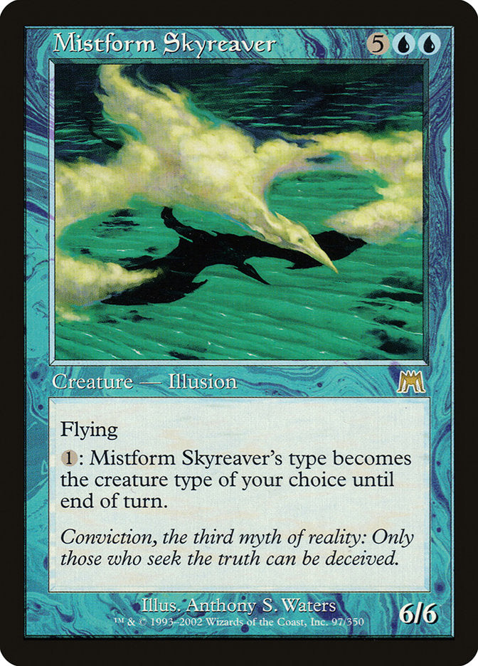 Mistform Skyreaver [Onslaught] Magic: The Gathering