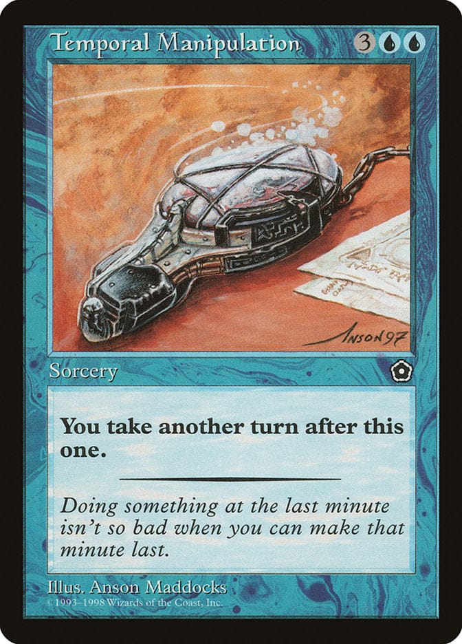 Temporal Manipulation [Portal Second Age] Magic: The Gathering