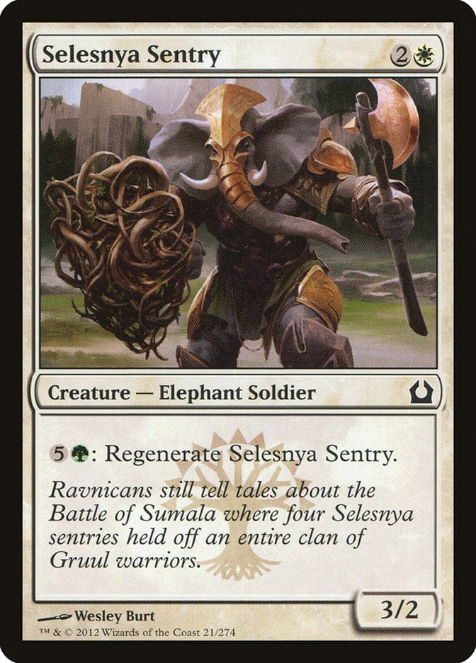 Selesnya Sentry [Return to Ravnica] Magic: The Gathering