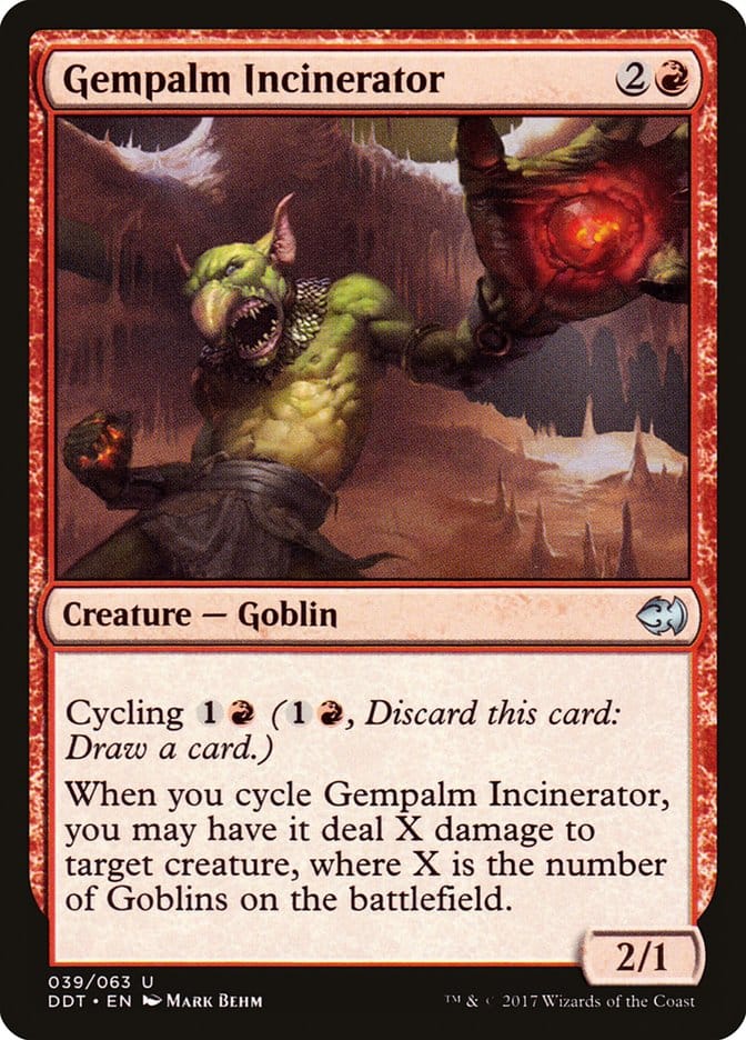 Gempalm Incinerator [Duel Decks: Merfolk vs. Goblins] Magic: The Gathering