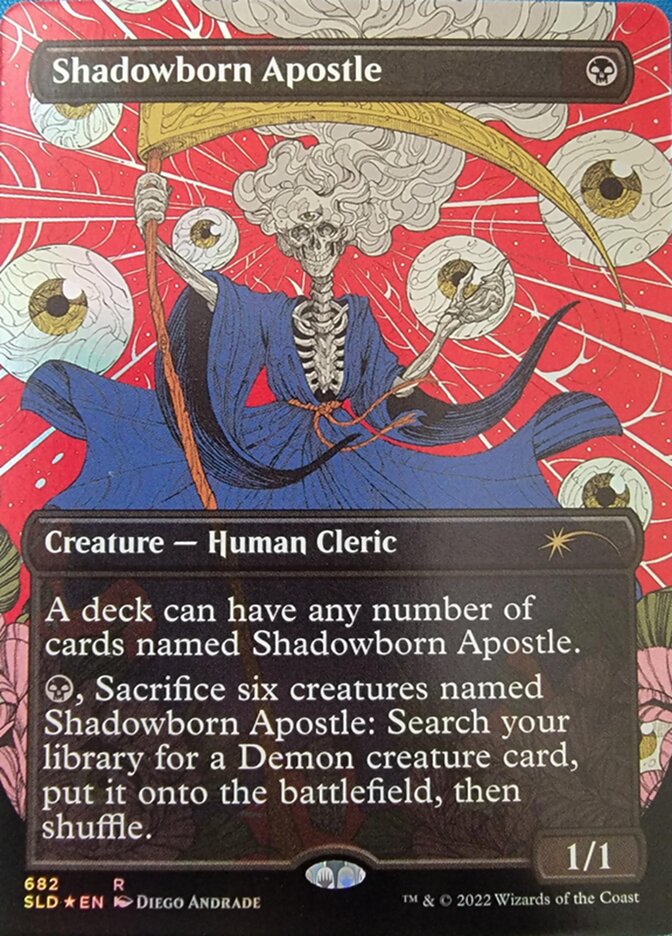 Shadowborn Apostle (Borderless) (682) [Secret Lair Drop Promos] Magic: The Gathering