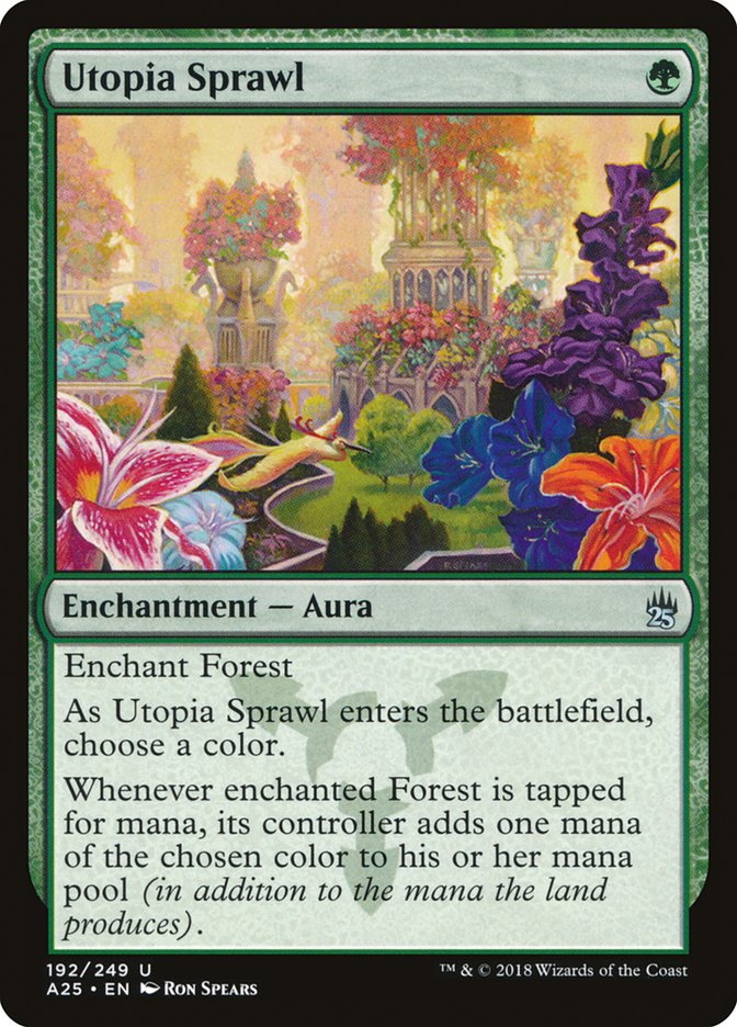 Utopia Sprawl [Masters 25] Magic: The Gathering