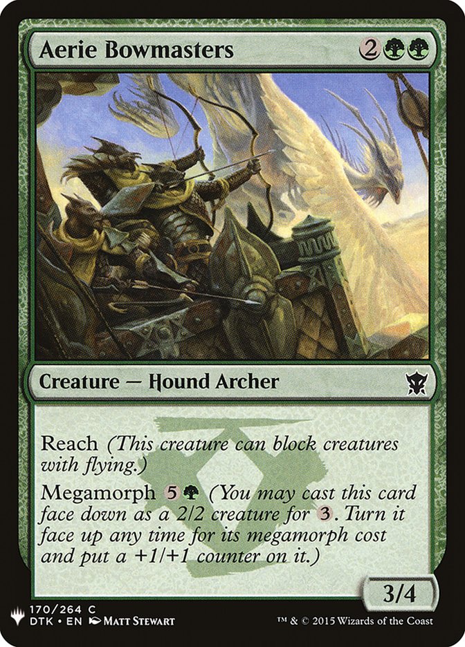 Aerie Bowmasters [Mystery Booster] Magic: The Gathering