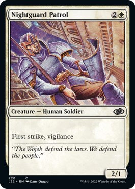 Nightguard Patrol [Jumpstart 2022] Magic: The Gathering