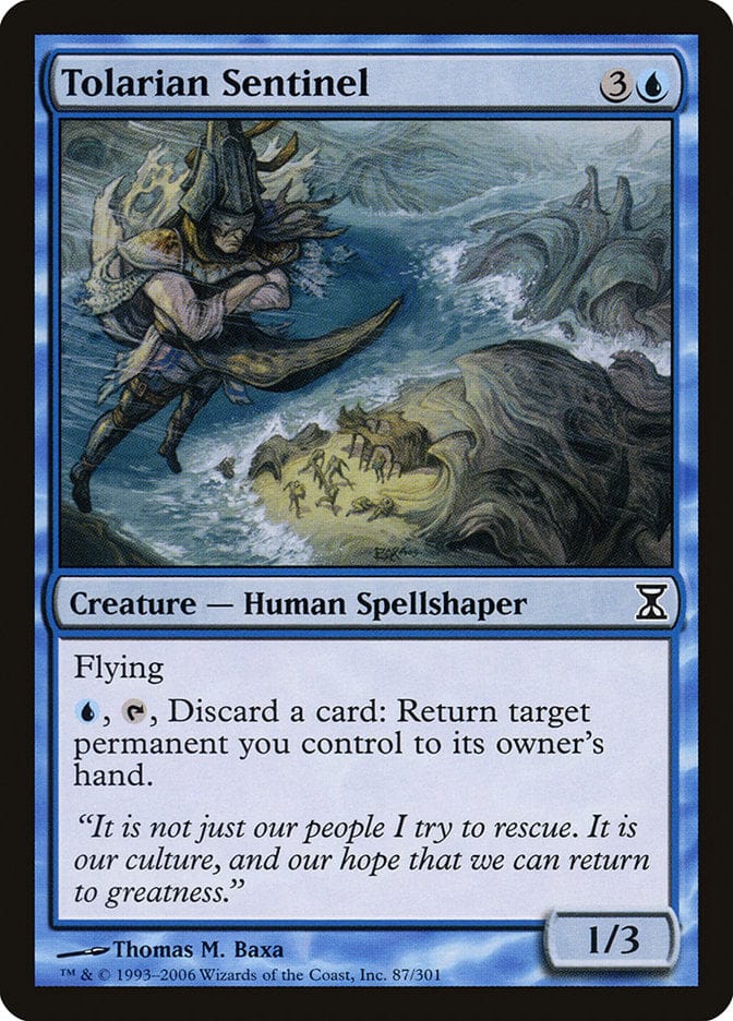 Tolarian Sentinel [Time Spiral] Magic: The Gathering