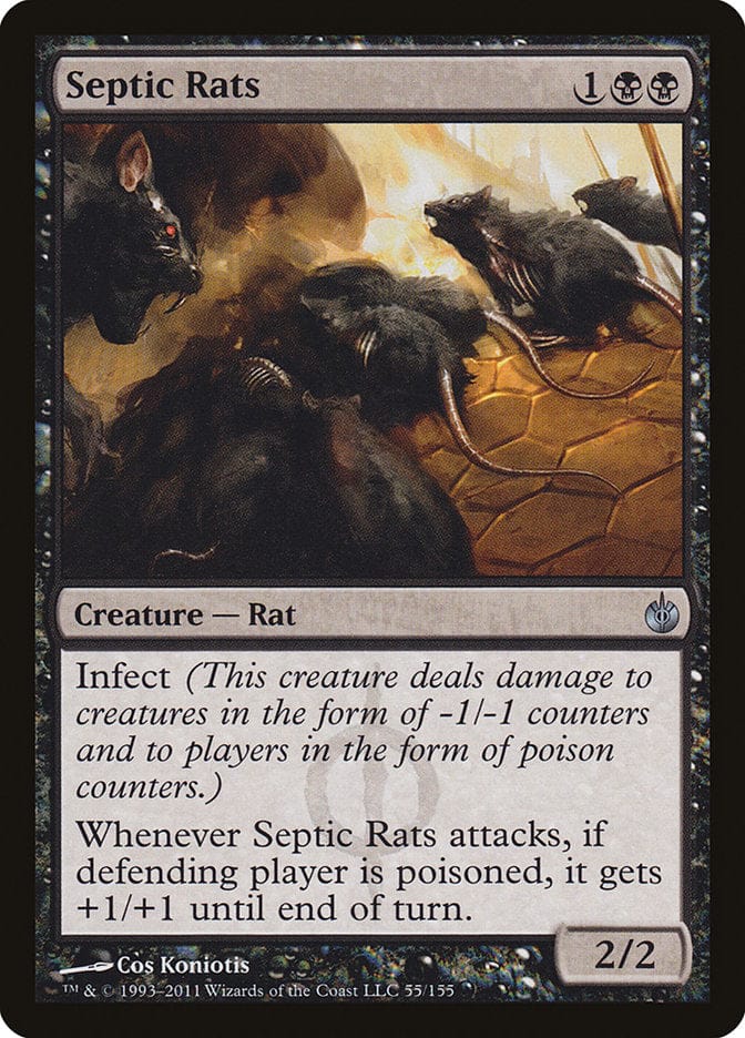 Septic Rats [Mirrodin Besieged] Magic: The Gathering