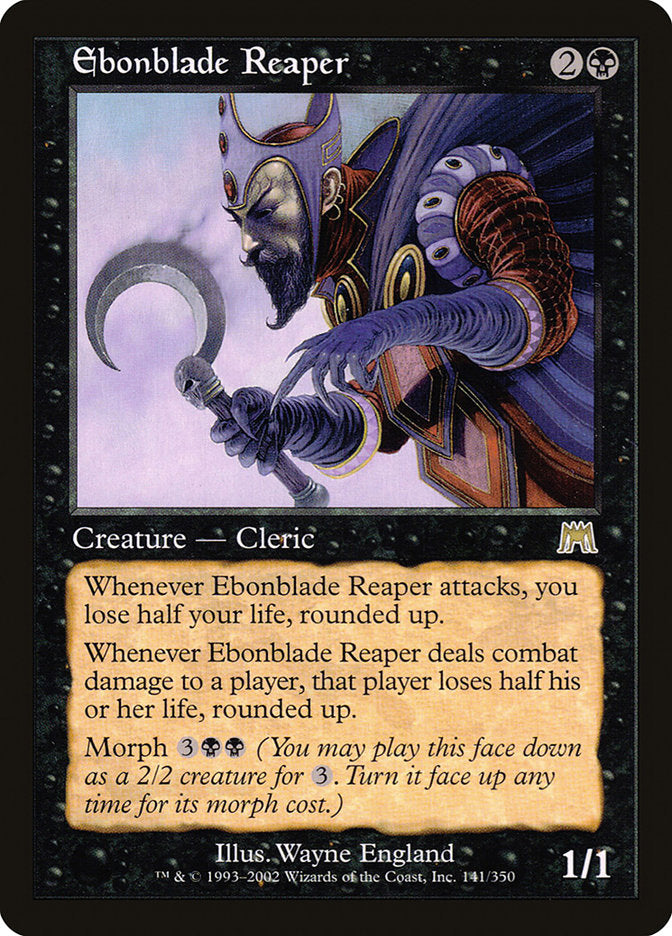 Ebonblade Reaper [Onslaught] Magic: The Gathering