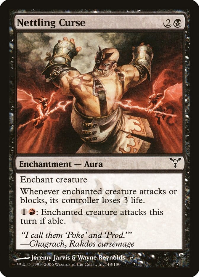 Nettling Curse [Dissension] Magic: The Gathering