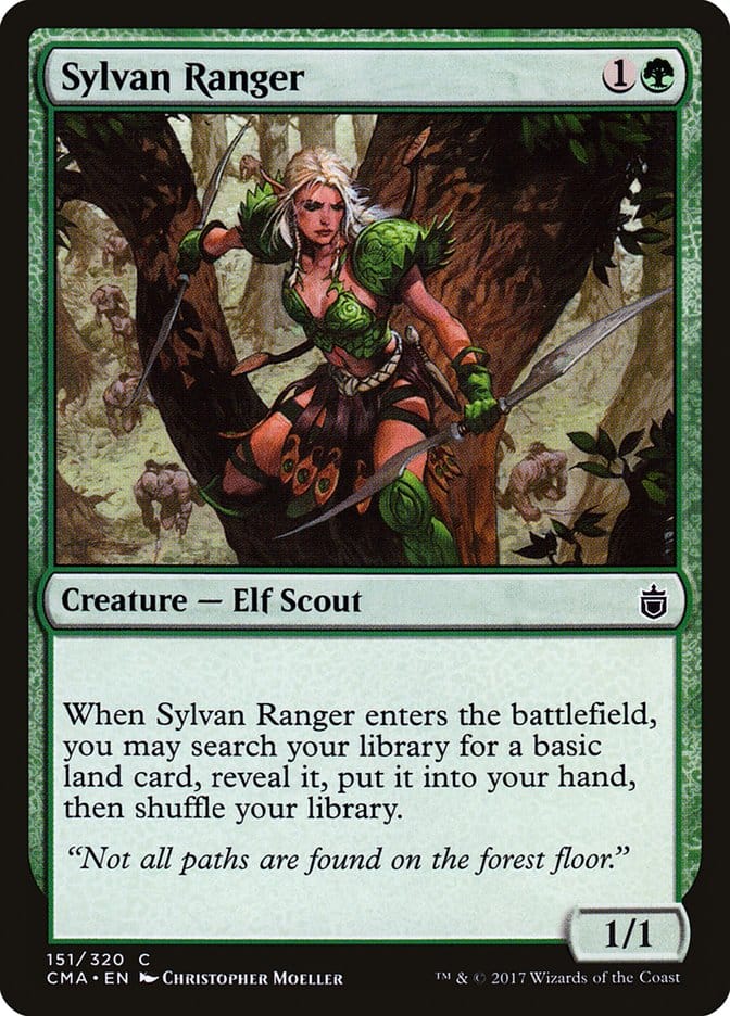 Sylvan Ranger [Commander Anthology] Magic: The Gathering