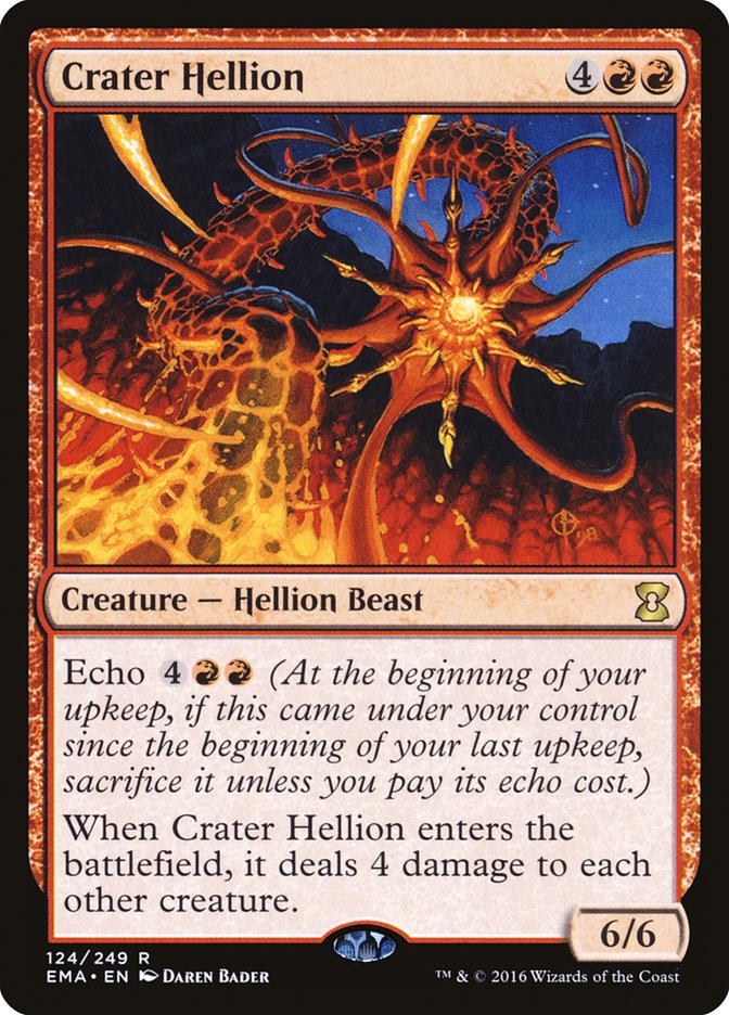 Crater Hellion [Eternal Masters] Magic: The Gathering