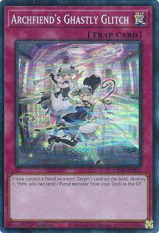 Archfiend's Ghastly Glitch [TAMA-EN026] Super Rare - Yugioh Cards For Your TCG Needs!