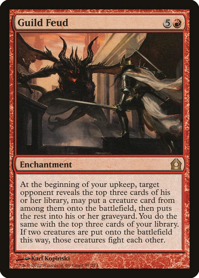 Guild Feud [Return to Ravnica] Magic: The Gathering