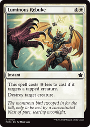 Luminous Rebuke [Foundations] Magic: The Gathering