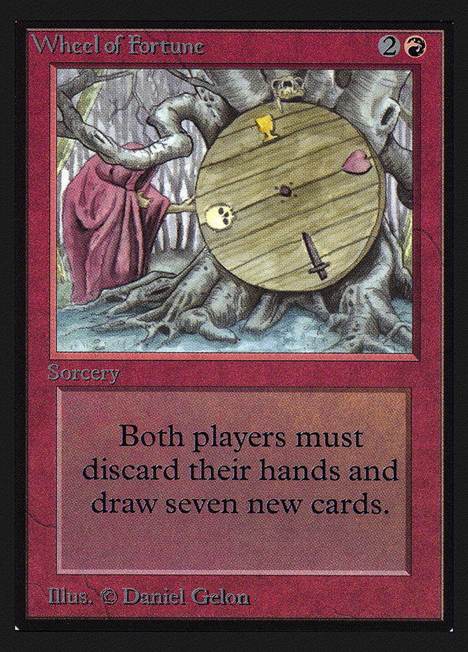 Wheel of Fortune [International Collectors' Edition] Magic: The Gathering