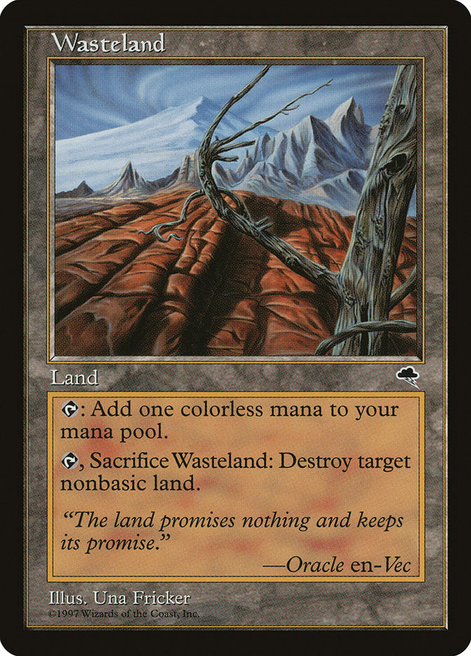 Wasteland [Tempest] Magic: The Gathering