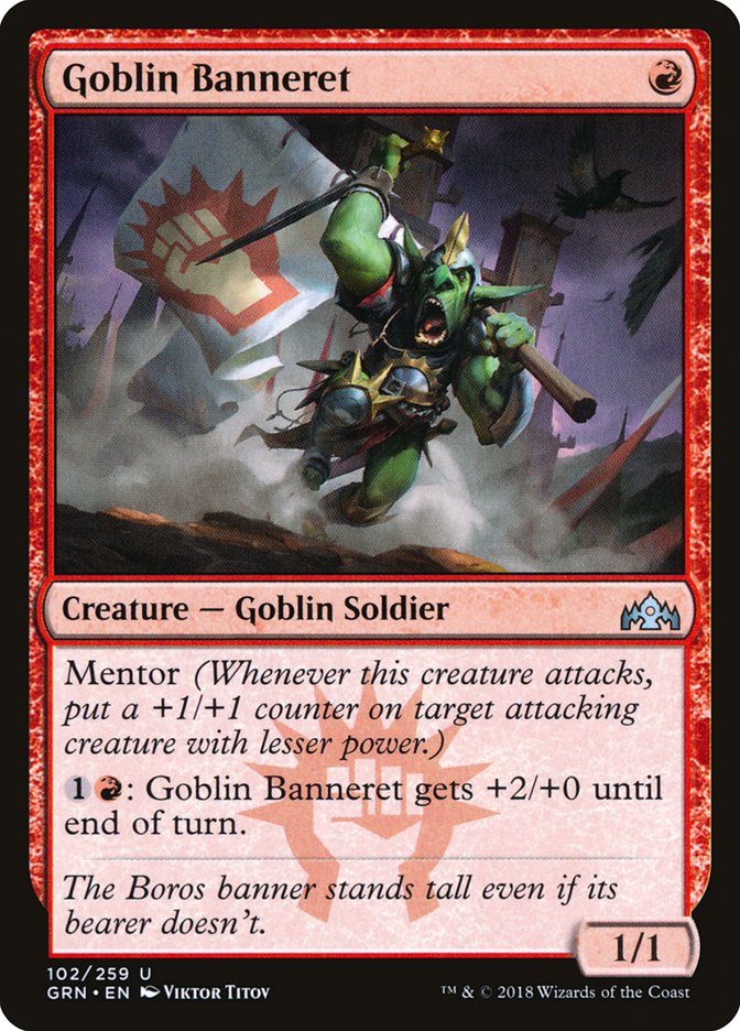 Goblin Banneret [Guilds of Ravnica] Magic: The Gathering