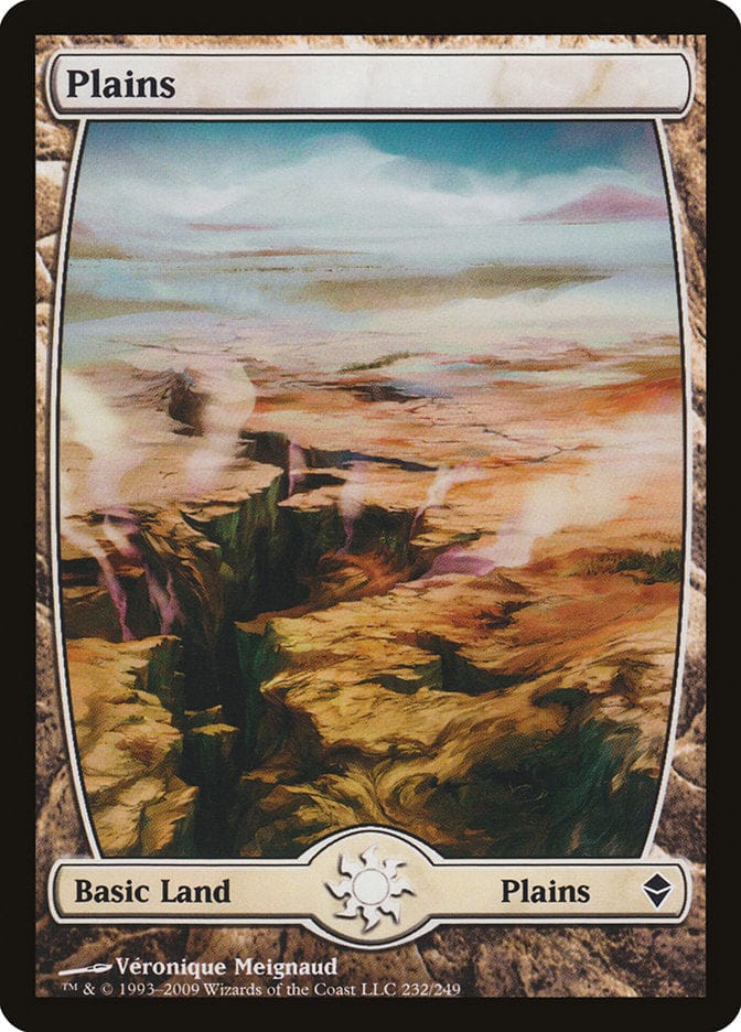 Plains (232) [Zendikar] Magic: The Gathering