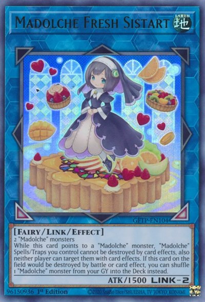 Madolche Fresh Sistart [GFTP-EN104] Ultra Rare - Yugioh Cards For Your TCG Needs!
