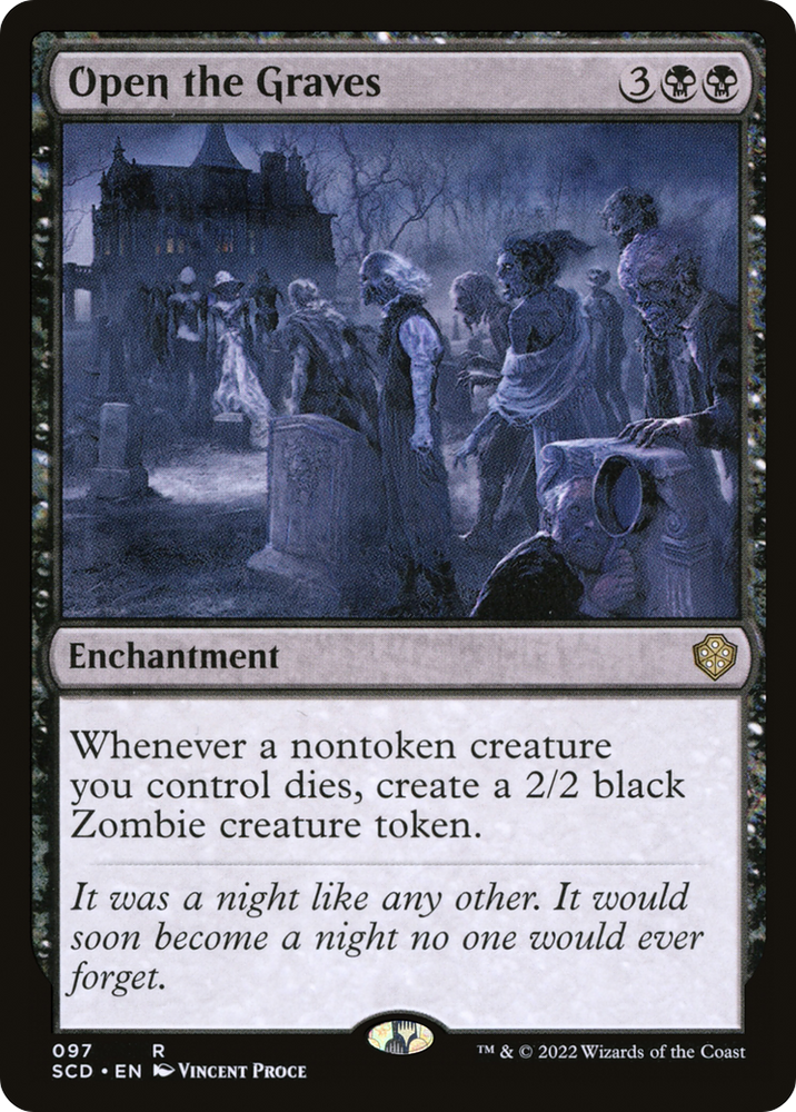 Open the Graves [Starter Commander Decks] Magic: The Gathering