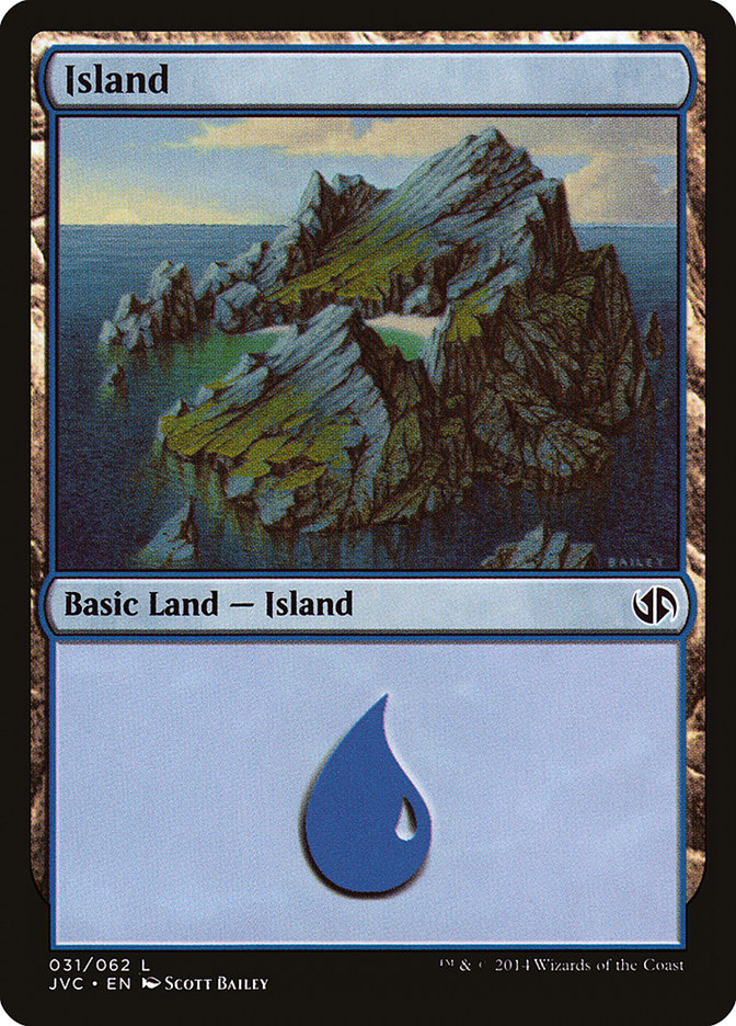 Island (31) [Duel Decks Anthology] Magic: The Gathering