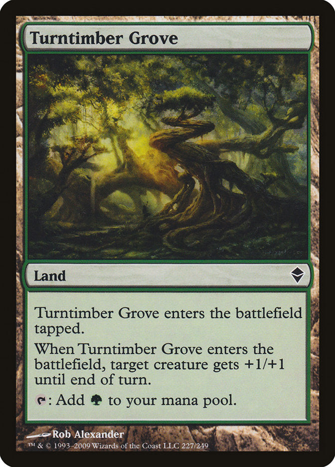Turntimber Grove [Zendikar] Magic: The Gathering