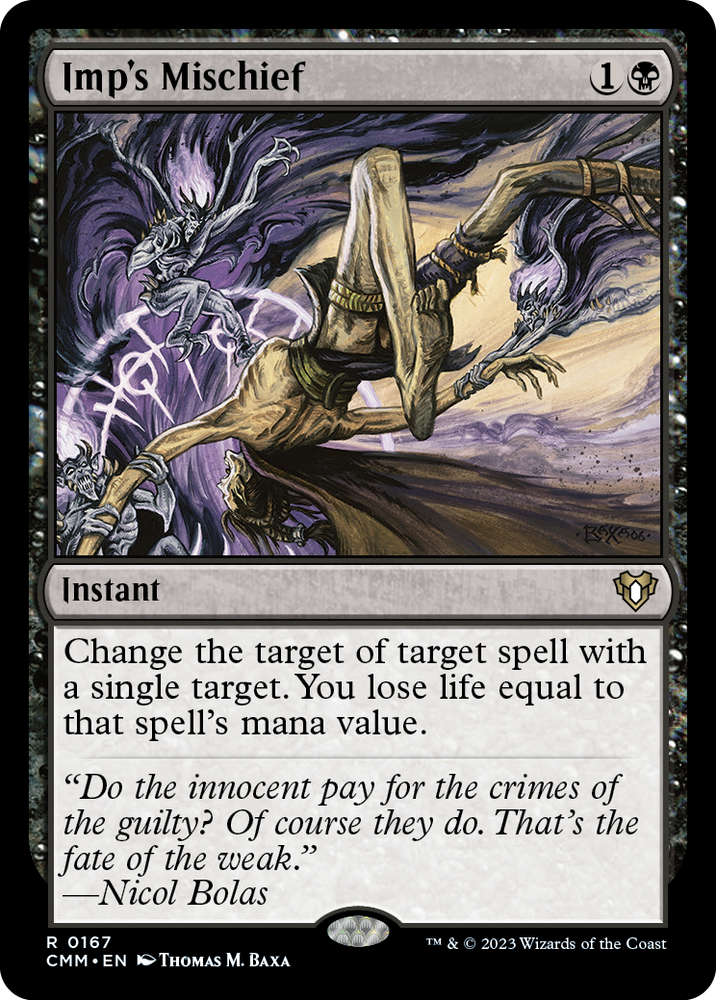 Imp's Mischief [Commander Masters] Magic: The Gathering