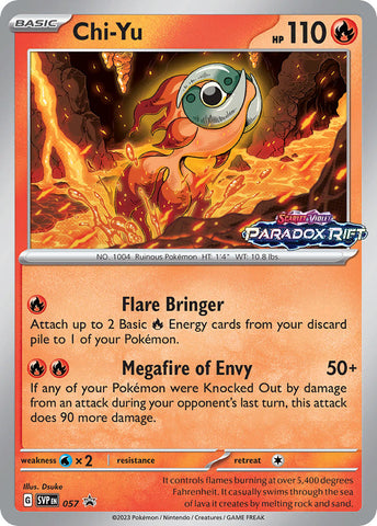 Chi-Yu (057) [Scarlet & Violet: Black Star Promos] Pokémon