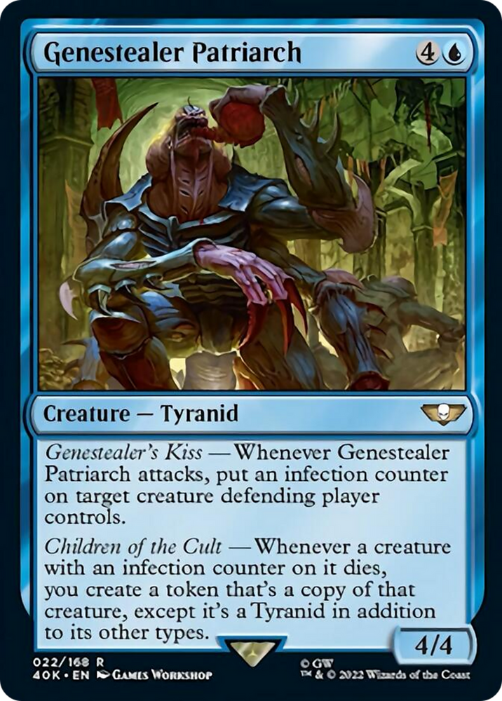 Genestealer Patriarch [Warhammer 40,000] Magic: The Gathering