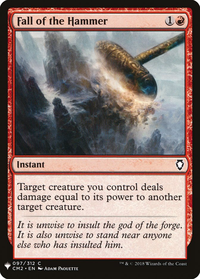 Fall of the Hammer [Mystery Booster] Magic: The Gathering