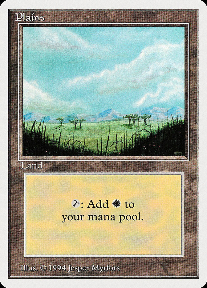 Plains (293) [Summer Magic / Edgar] Magic: The Gathering