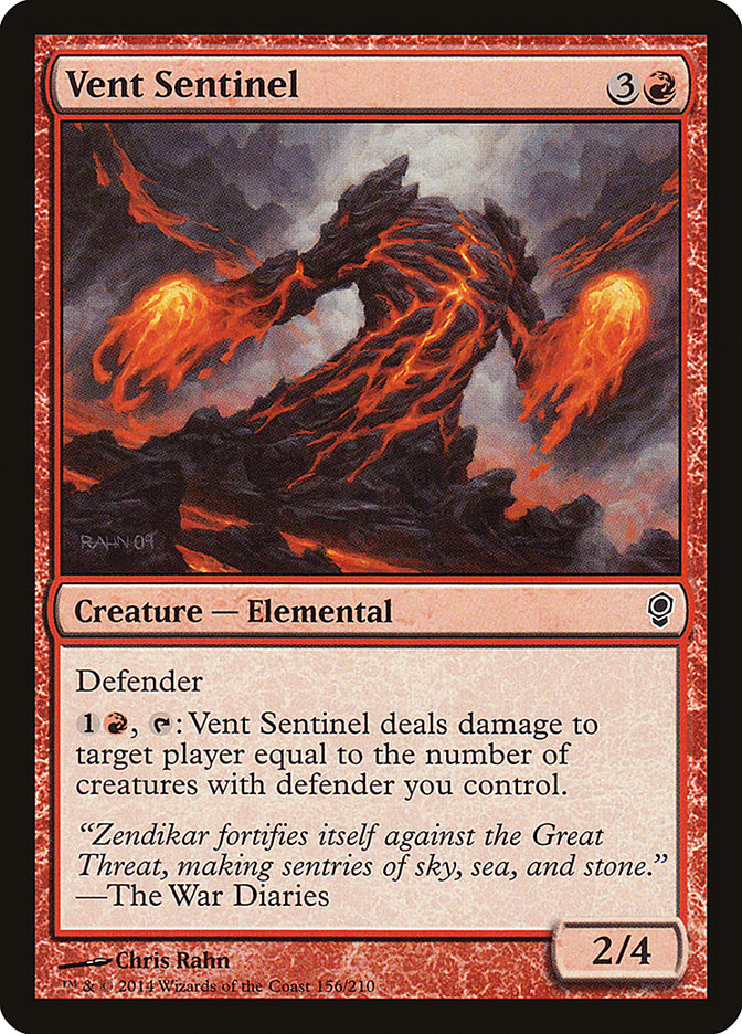 Vent Sentinel [Conspiracy] Magic: The Gathering
