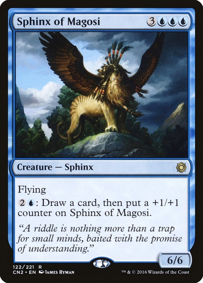 Sphinx of Magosi [Conspiracy: Take the Crown] Magic: The Gathering