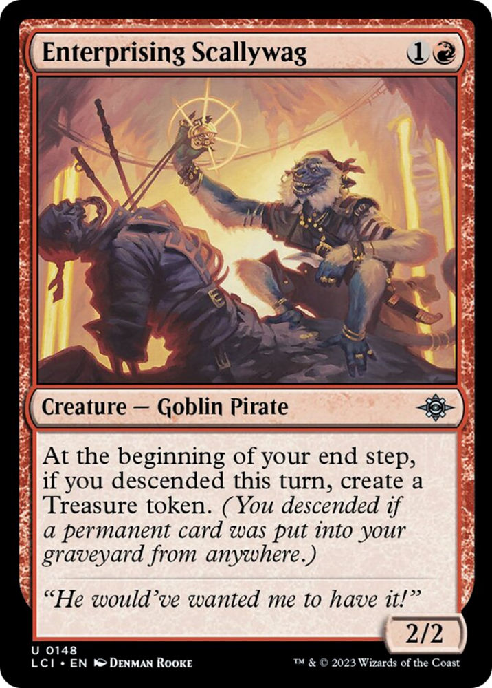 Enterprising Scallywag [The Lost Caverns of Ixalan] Magic: The Gathering
