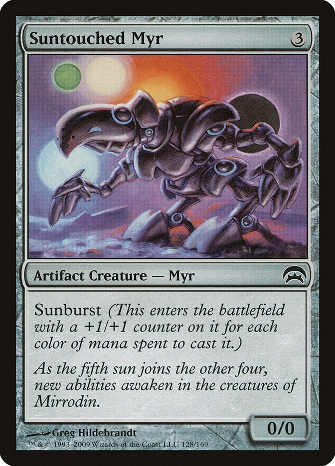 Suntouched Myr [Planechase] Magic: The Gathering