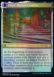 Edgar, Charmed Groom // Edgar Markov's Coffin [Innistrad: Crimson Vow Prerelease Promos] Magic: The Gathering