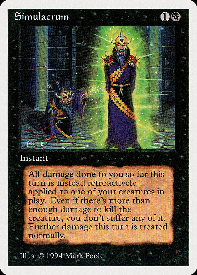 Simulacrum [Summer Magic / Edgar] Magic: The Gathering