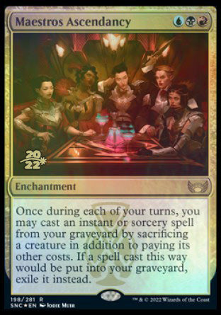Maestros Ascendancy [Streets of New Capenna Prerelease Promos] Magic: The Gathering
