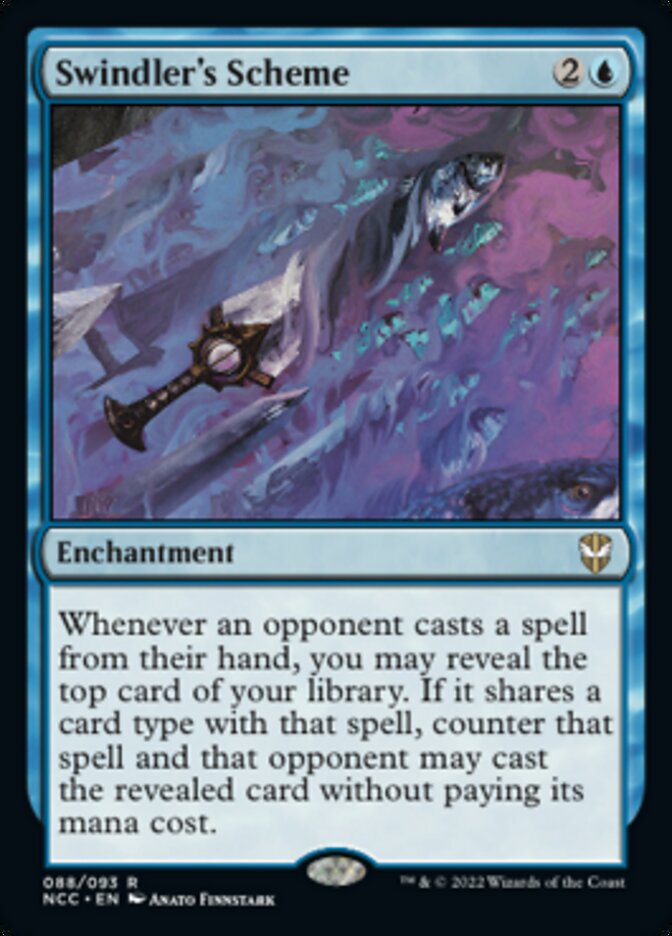 Swindler's Scheme [Streets of New Capenna Commander] Magic: The Gathering