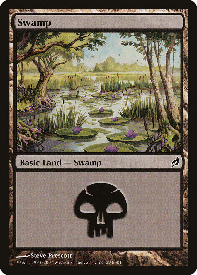Swamp (293) [Lorwyn] Magic: The Gathering
