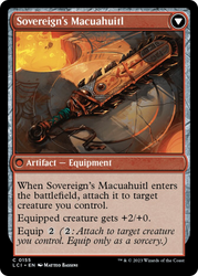 Idol of the Deep King // Sovereign's Macuahuitl [The Lost Caverns of Ixalan] Magic: The Gathering