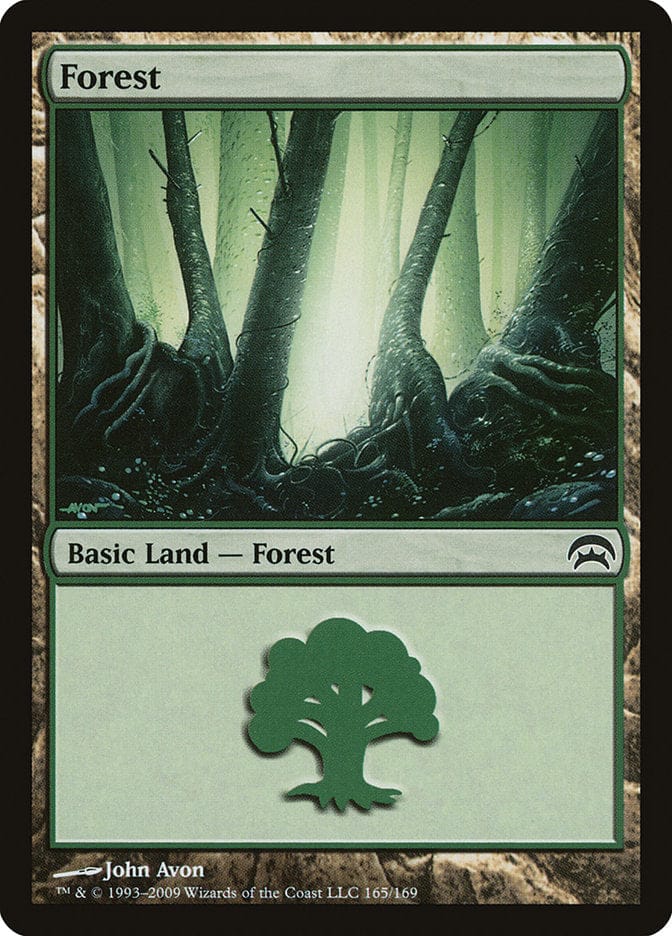 Forest (165) [Planechase] Magic: The Gathering