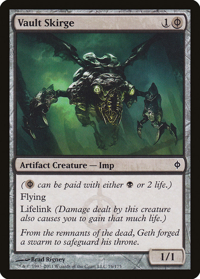 Vault Skirge [New Phyrexia] Magic: The Gathering