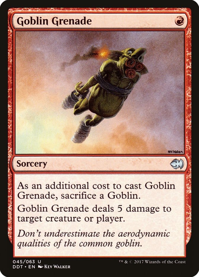 Goblin Grenade [Duel Decks: Merfolk vs. Goblins] Magic: The Gathering