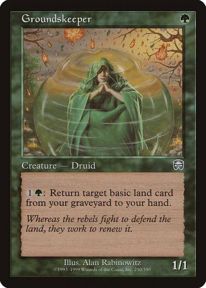 Groundskeeper [Mercadian Masques] Magic: The Gathering